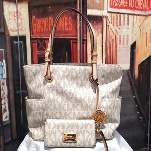 Michael Kors bundle light tan